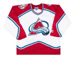 The Colorado Avalanche Nordiques-style throwback jersey