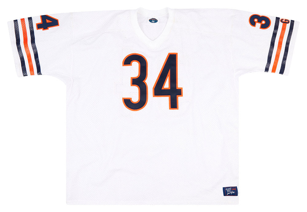 1985 CHICAGO BEARS PAYTON #34 AUTHENTIC THROWBACK JERSEY (AWAY) 3XL