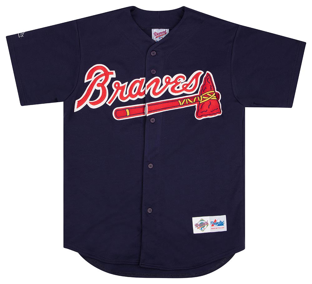 90’s Neon MLB Atlanta Braves Majestic Jersey