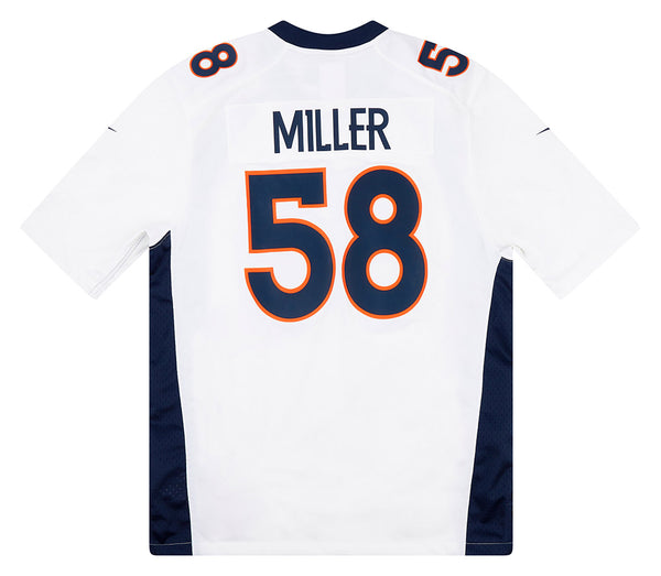 Denver Broncos Von Miller #58 2020 Nfl Grey Jersey Jersey - Bluefink