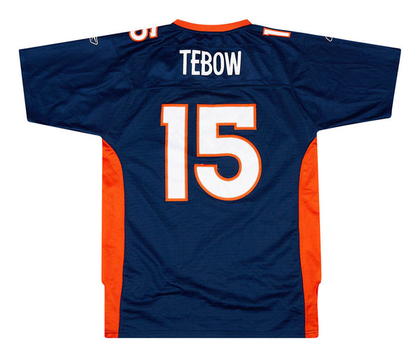 2010-11 DENVER BRONCOS TEBOW #15 NFL REPLICA JERSEY (AWAY) XL - Classic  American Sports