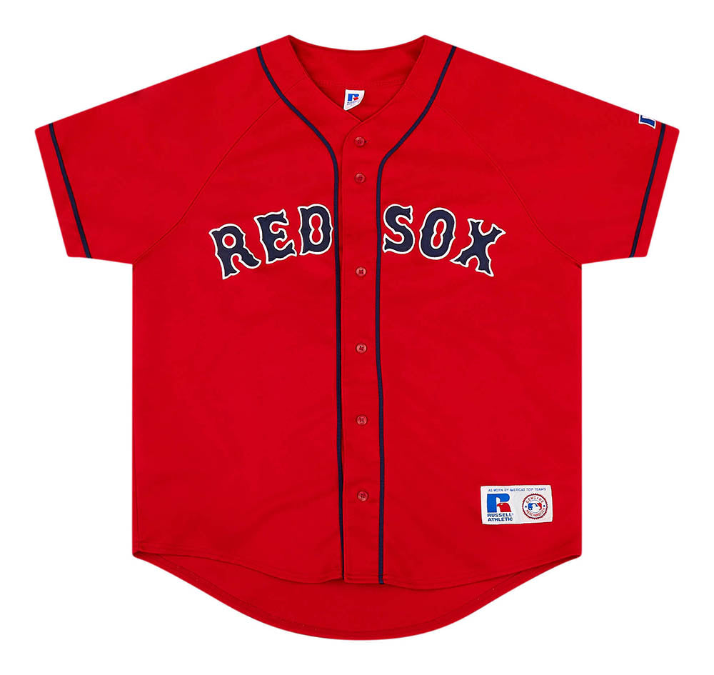 2003-04 BOSTON RED SOX RUSSELL ATHLETIC JERSEY (ALTERNATE) M