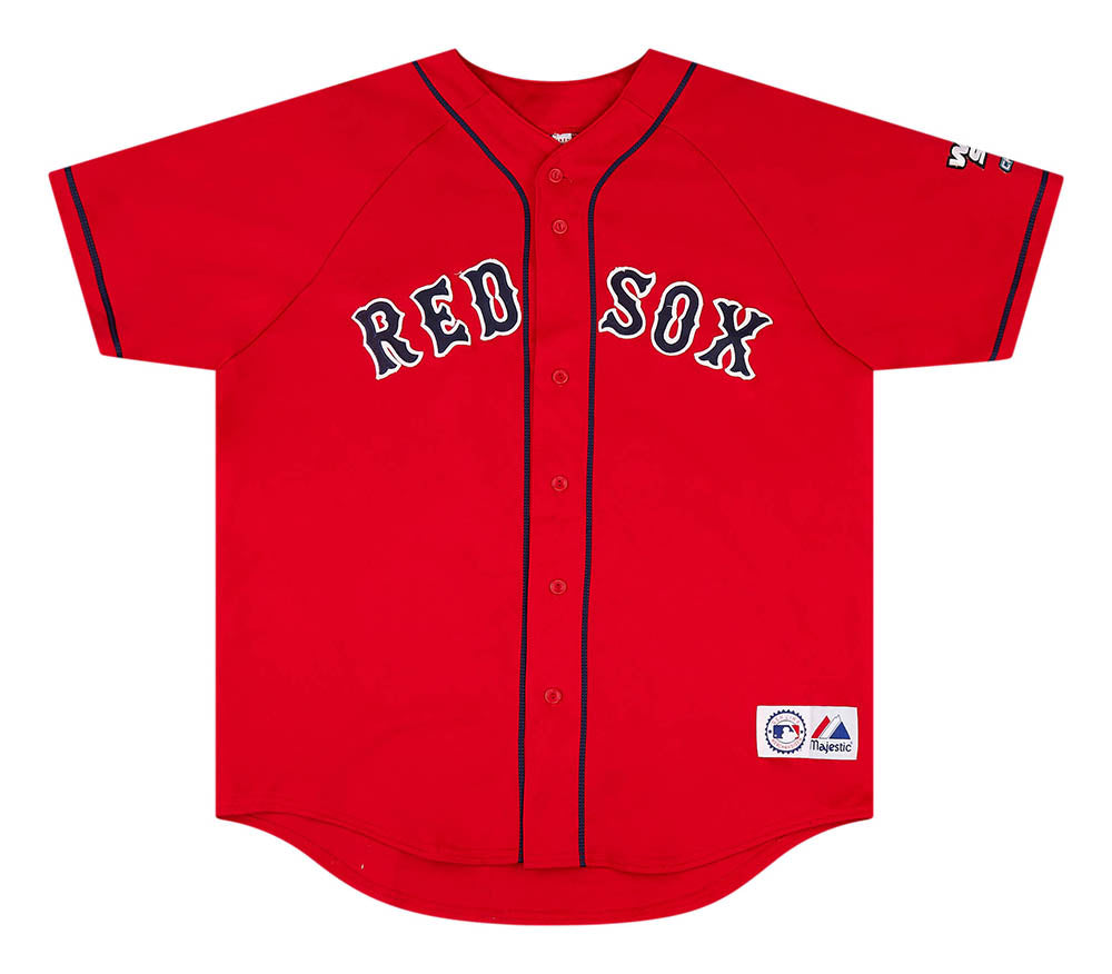 2004 BOSTON RED SOX MAJESTIC JERSEY (ALTERNATE) XL