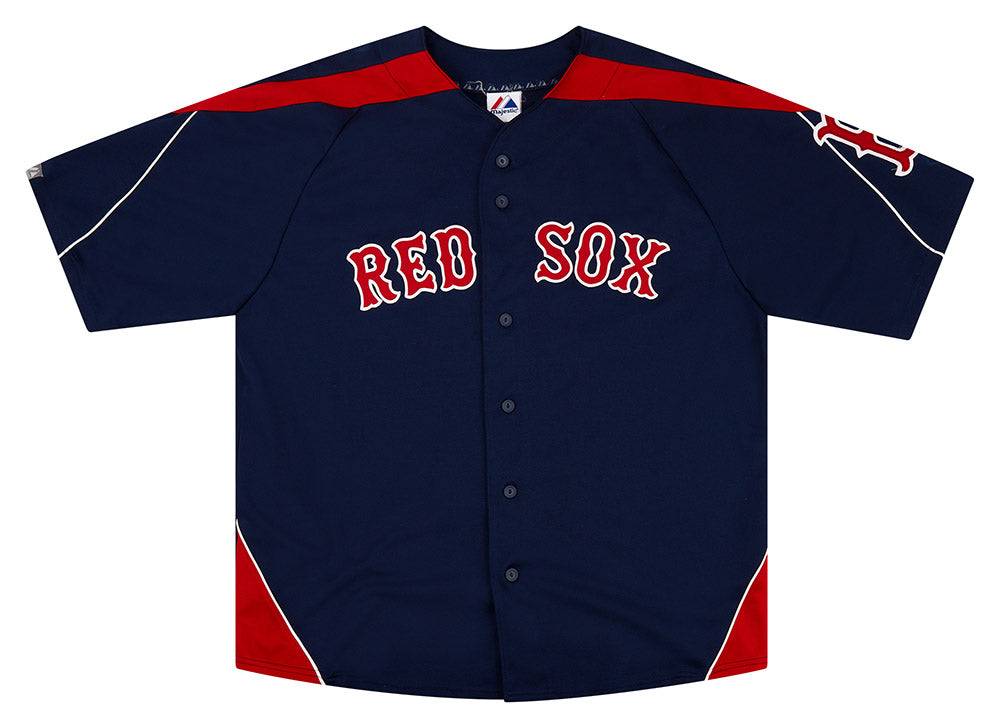 2008 BOSTON RED SOX PAPELBON #58 MAJESTIC JERSEY XL