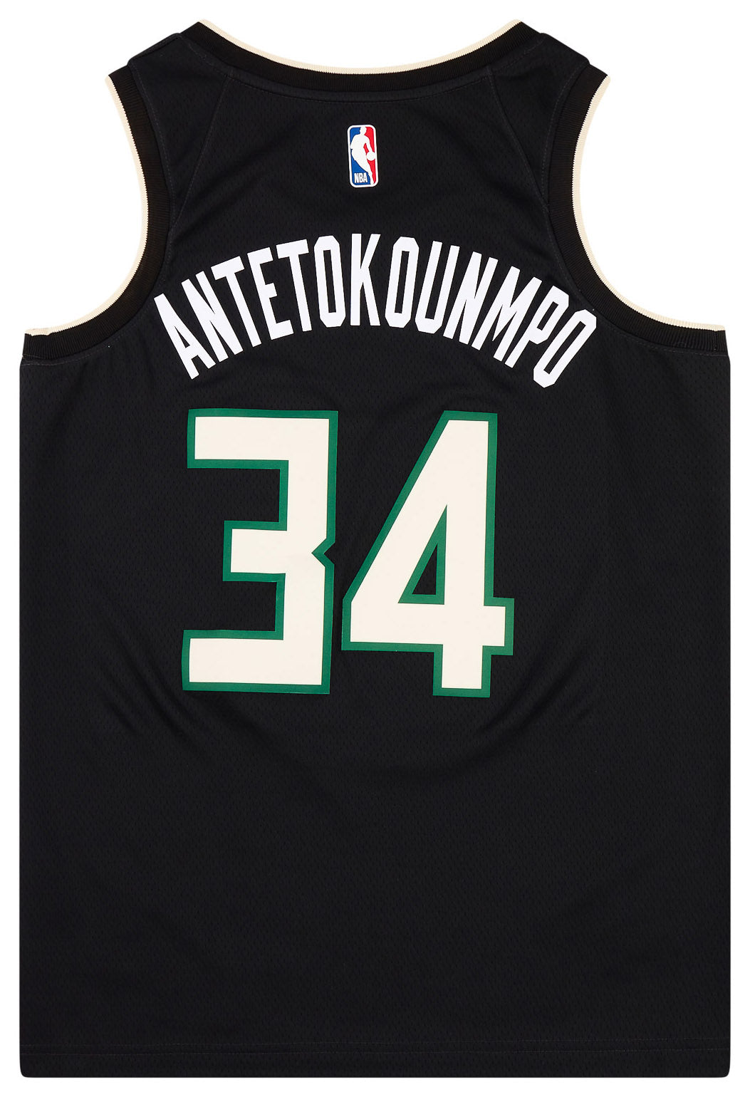 Nike Men's Milwaukee Bucks Giannis Antetokounmpo #34 White Dri-Fit Swingman Jersey, XXL
