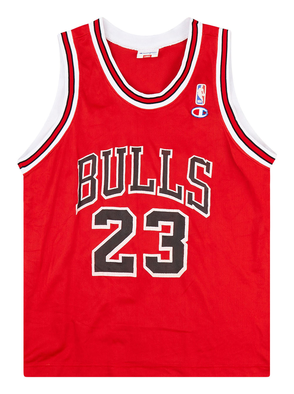 Nike Michael Jordan 23 Champion Jersey Large Chicago Bulls 