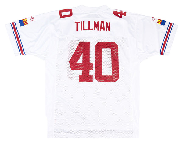 2002 ARIZONA CARDINALS TILLMAN #40 REEBOK ON FIELD JERSEY (AWAY) L -  Classic American Sports