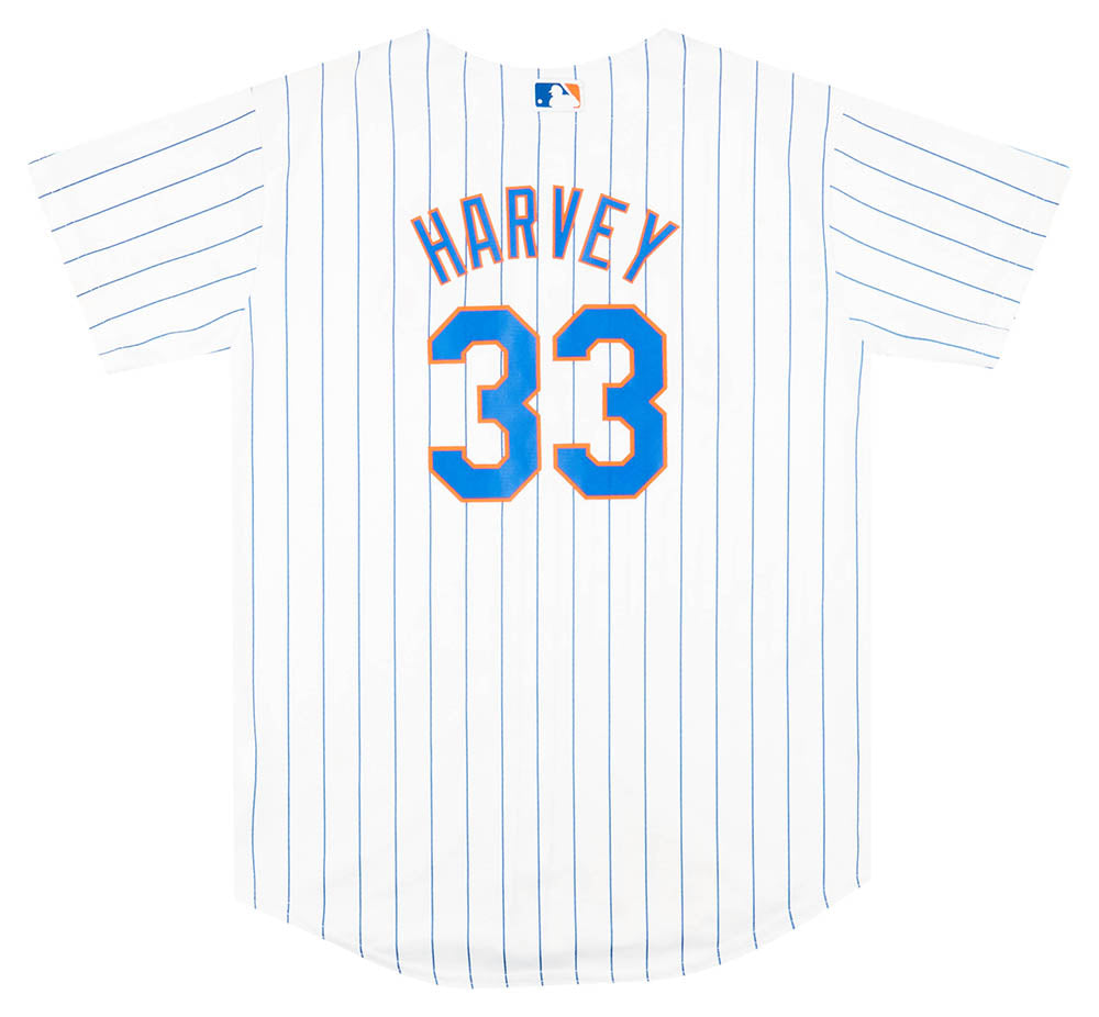 2015-18 NEW YORK METS HARVEY #33 MAJESTIC COOL BASE JERSEY (HOME