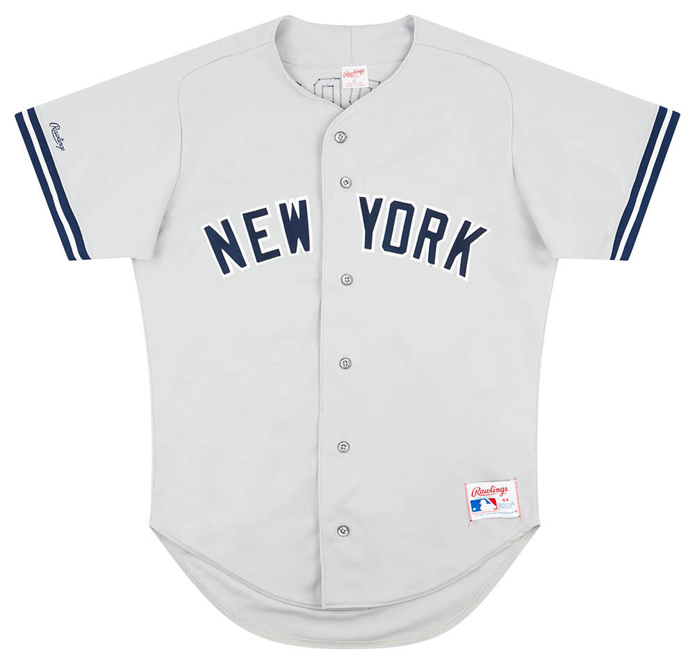 1990's NEW YORK YANKEES DIPPON #89 AUTHENTIC RAWLINGS JERSEY (AWAY) L