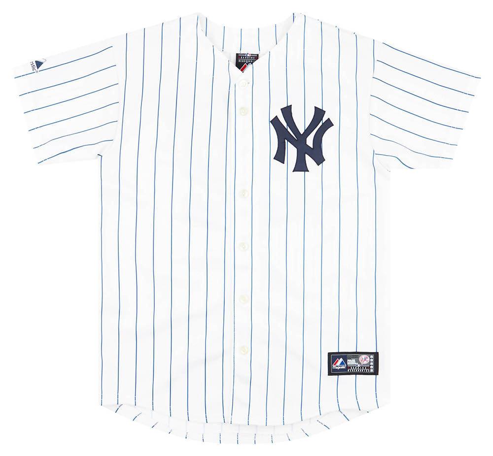MLB New York Yankees Robinson Cano Home Replica Baseball Jersey