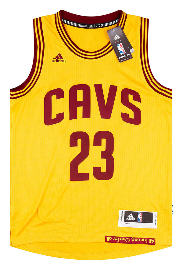 2014 CLEVELAND CAVALIERS JAMES #23 ADIDAS JERSEY (AWAY) XXL - W/TAGS