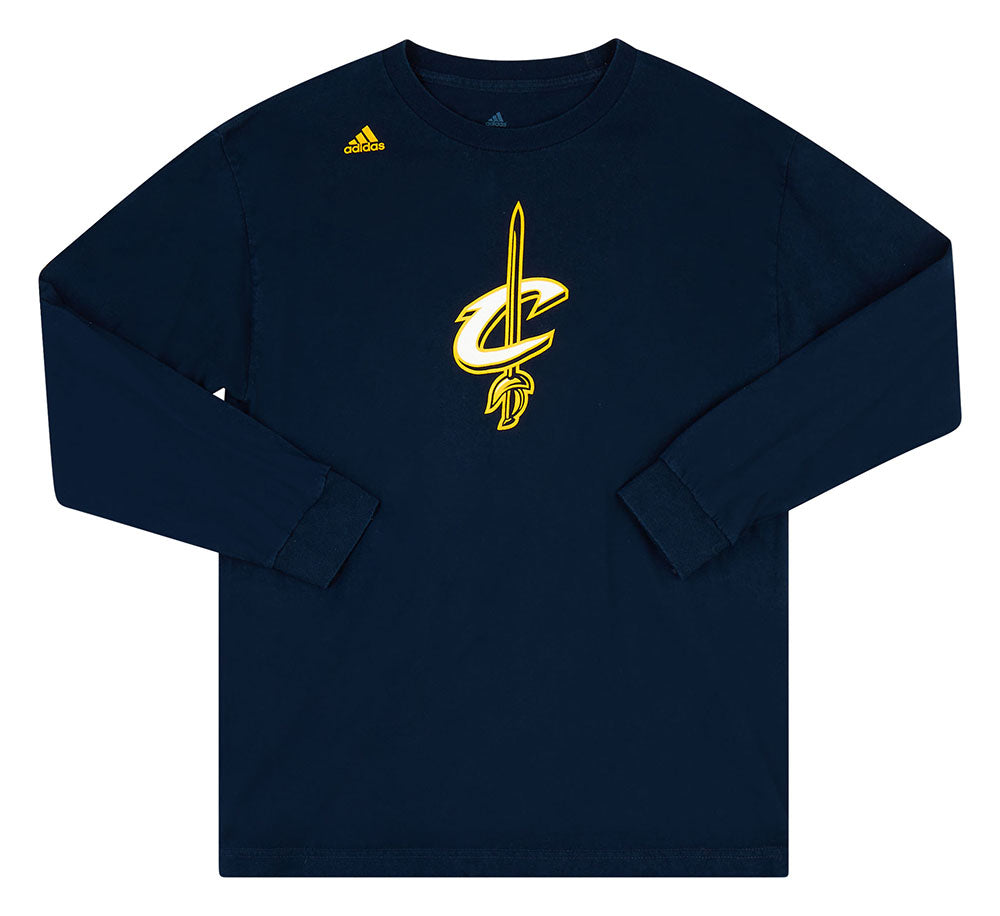 2014-18 CLEVELAND CAVALIERS JAMES #23 ADIDAS L/S TEE L