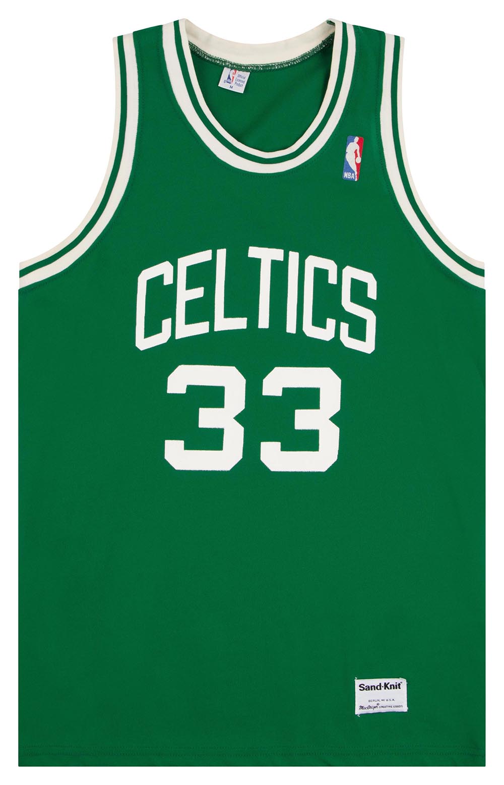 Vintage Boston Celtics Larry Bird Jersey 1980s basketball Sand