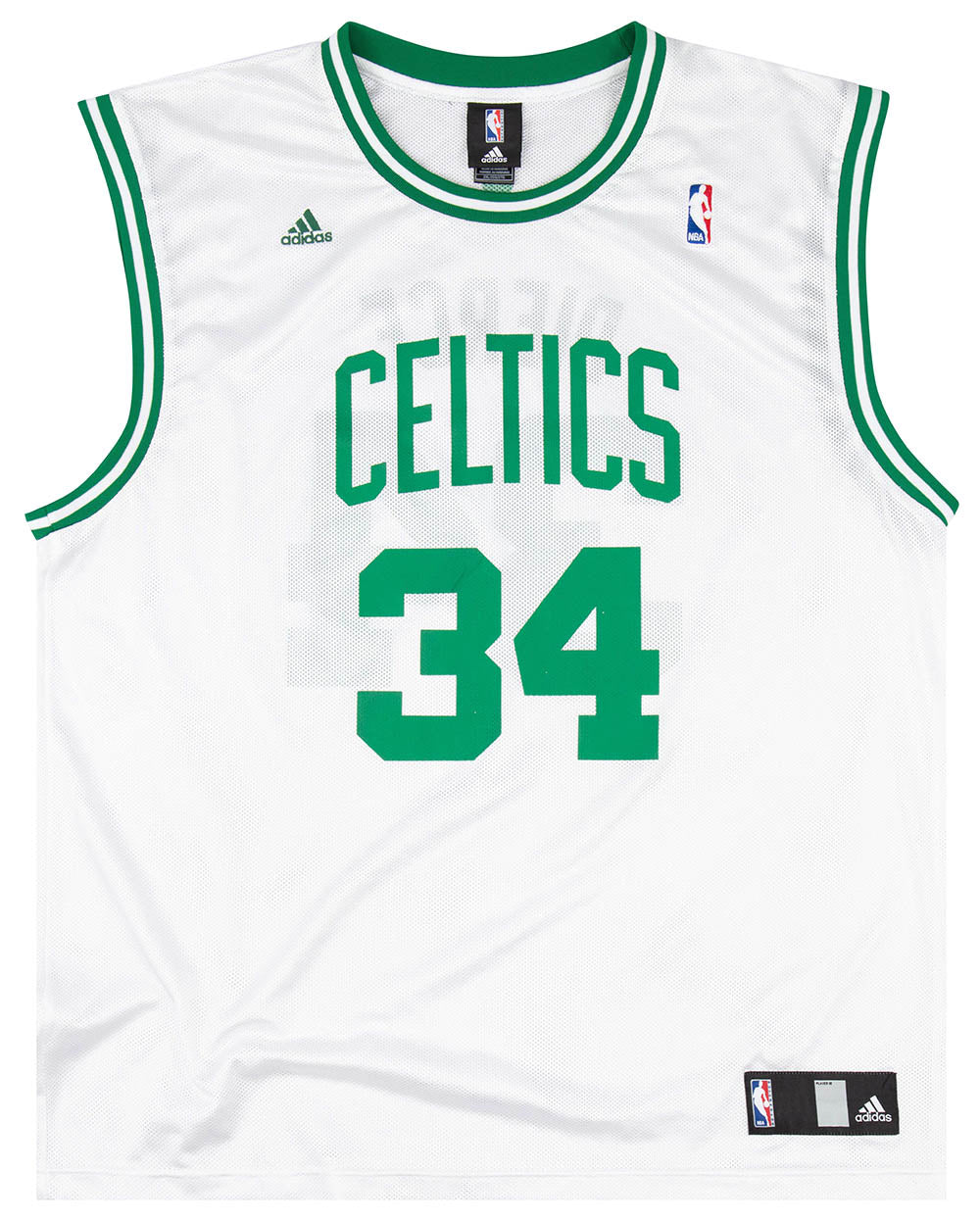 Reebok NBA Boston Celtics Paul Pierce #34 Stitched Jersey SIZE M LENGTH+2