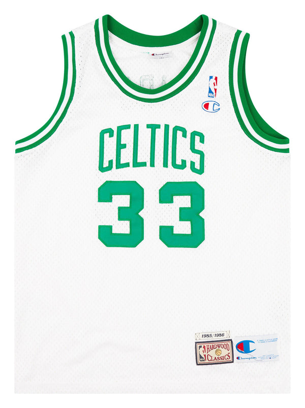 1985/86 Celtics BIRD #33 Green Retro NBA Jerseys 热压