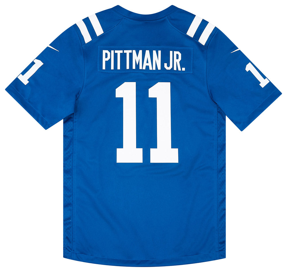 2020-22 INDIANAPOLIS COLTS PITTMAN JR. #11 NIKE GAME JERSEY (HOME) S - W/TAGS