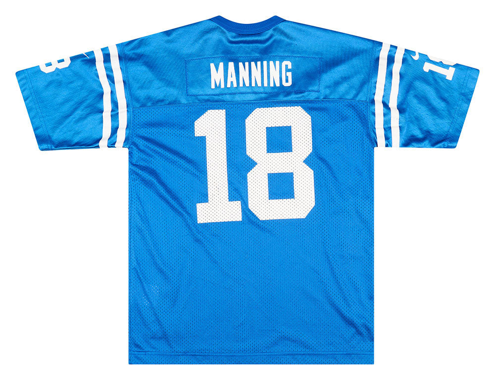 1998 INDIANAPOLIS COLTS MANNING #18 NIKE JERSEY (HOME) Y