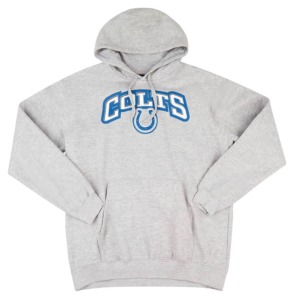 2010 INDIANAPOLIS COLTS NFL HOODED SWEAT TOP L