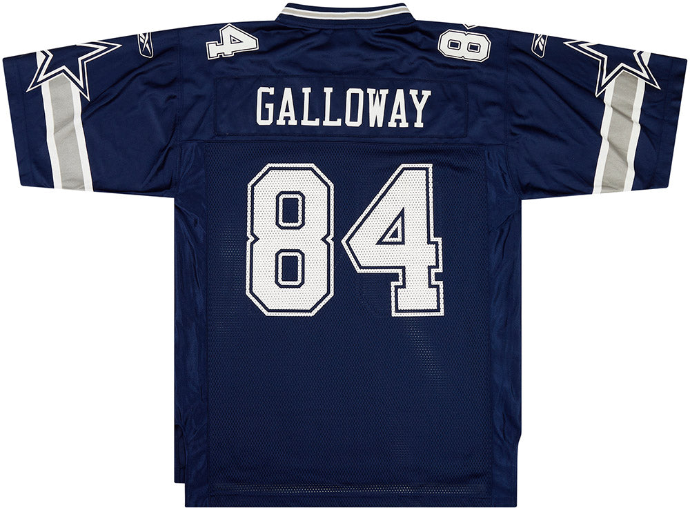 2002-03 DALLAS COWBOYS GALLOWAY #84 REEBOK ON FIELD JERSEY (HOME) M