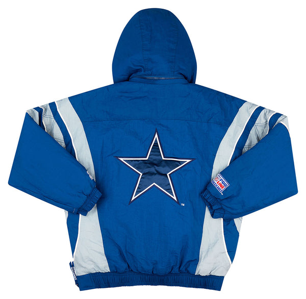 1990's DALLAS COWBOYS STARTER PULLOVER RAIN COAT L - Classic