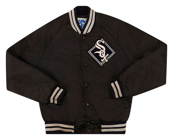 Vintage MLB Chicago White Sox Chalk Locker Line Satin Jacket Men