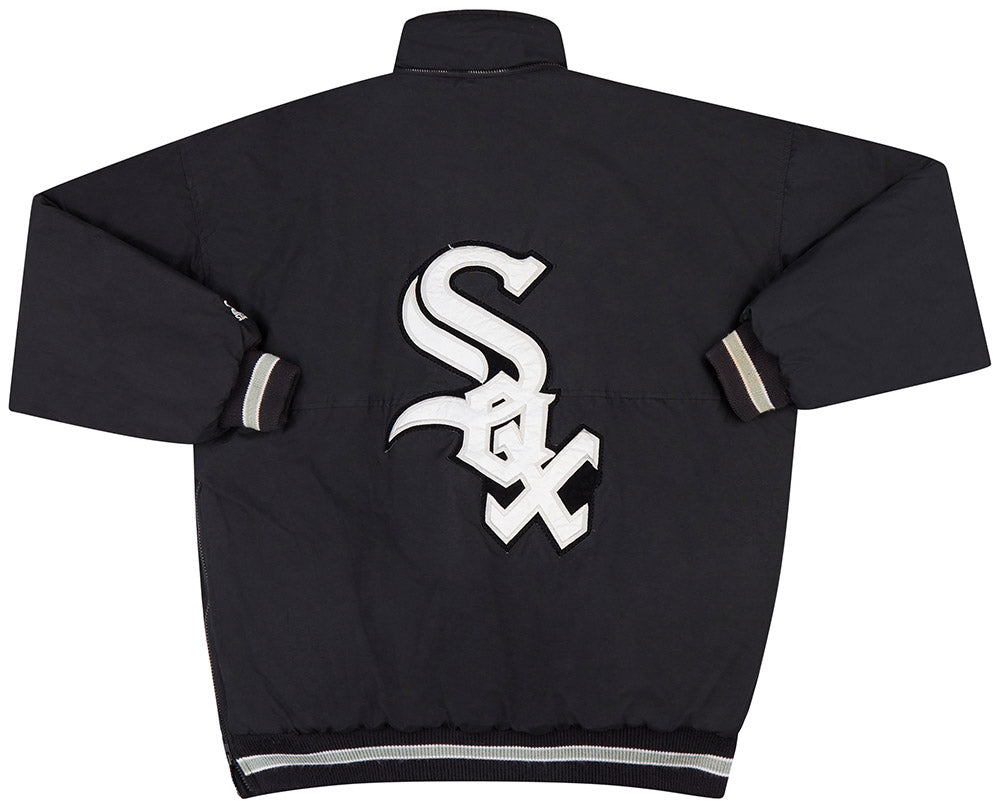 Vintage Rare Chalk Line Chicago White Sox Jersey Boys Size 18-20 Black  Pinstripe