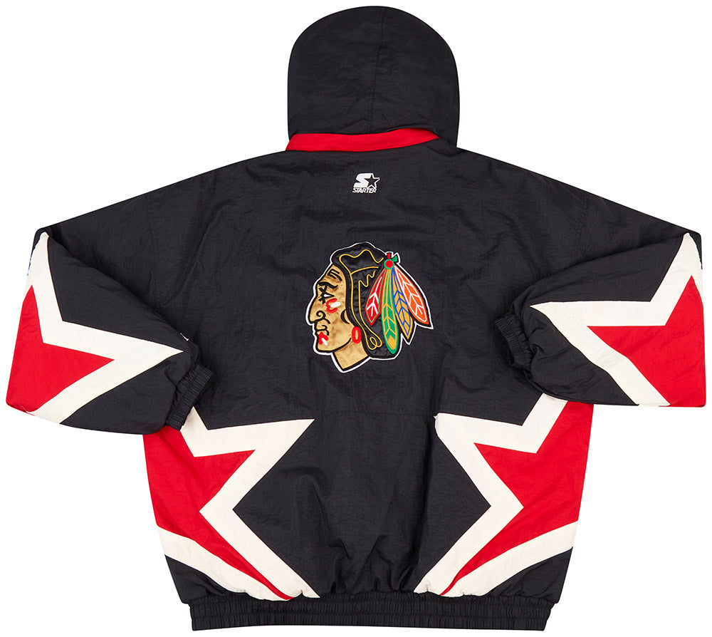STARTER, Jackets & Coats, Vintage 98s Chicago Blackhawks Starter Nhl  Hockey Sports Jacket