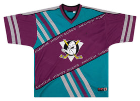 Anaheim Ducks adidas Team Classic Jersey - Purple