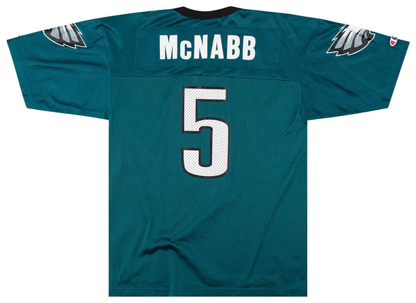 1999-00 PHILADELPHIA EAGLES McNABB #5 PUMA JERSEY (HOME) XL - Classic  American Sports