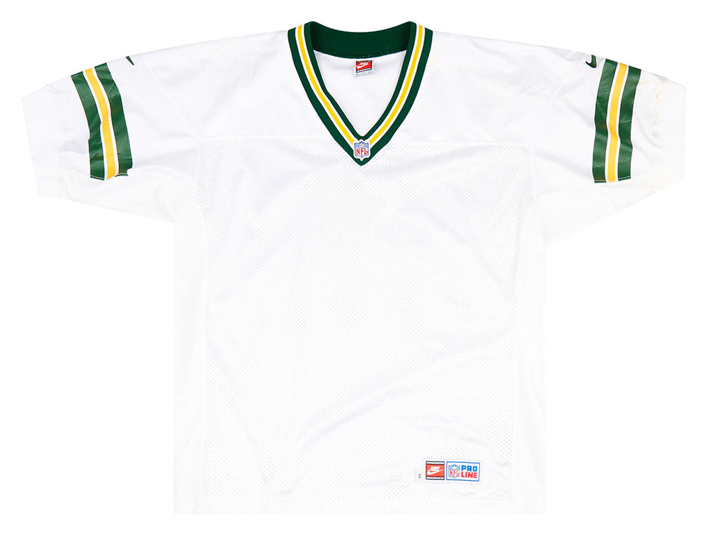 1997-00 GREEN BAY PACKERS AUTHENTIC NIKE JERSEY (AWAY) 3XL