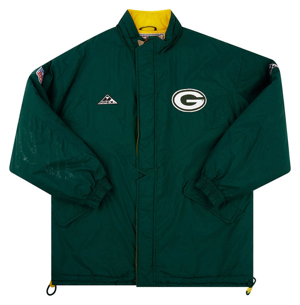 2005-06 GREEN BAY PACKERS REEBOK JACKET M - Classic American Sports