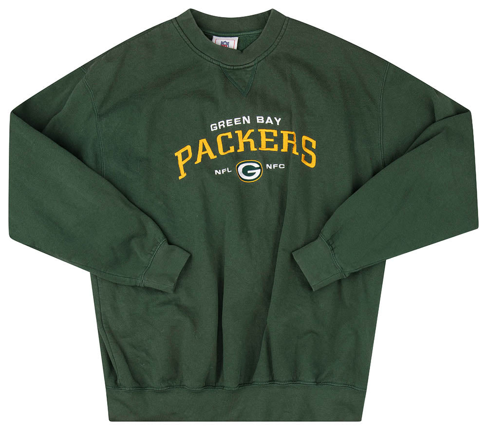 2000's GREEN BAY PACKERS NFL SWEAT TOP L