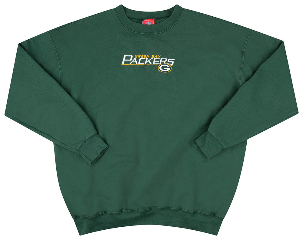 2000's GREEN BAY PACKERS NFL SWEAT TOP XL