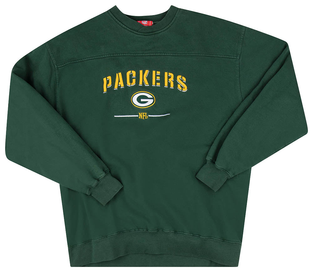 2005 GREEN BAY PACKERS NFL SWEAT TOP L