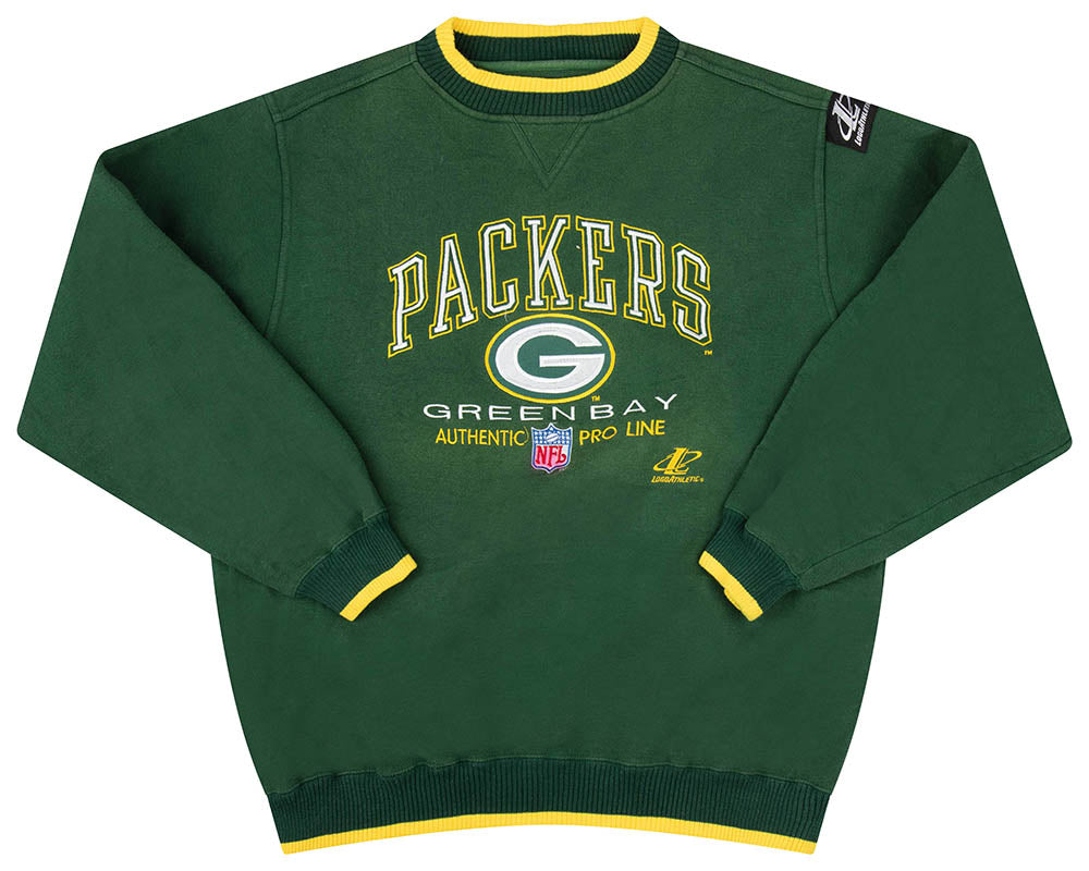 1990's GREEN BAY PACKERS LOGO ATHLETIC SWEAT TOP XL