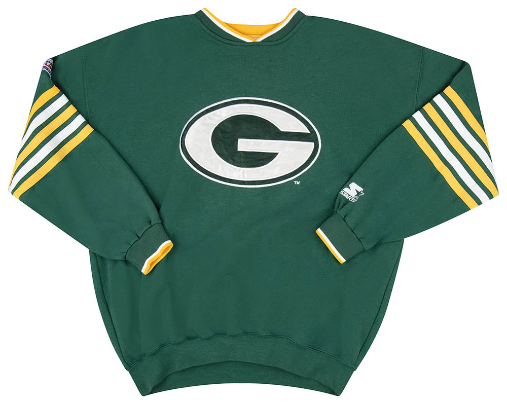 1990's GREEN BAY PACKERS STARTER SWEAT TOP L