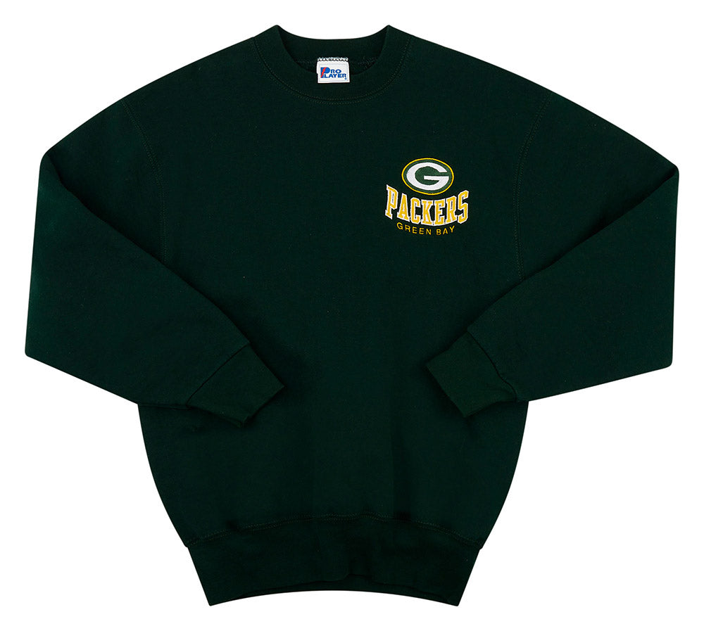 1990's GREEN BAY PACKERS PRO PLAYER SWEAT TOP M