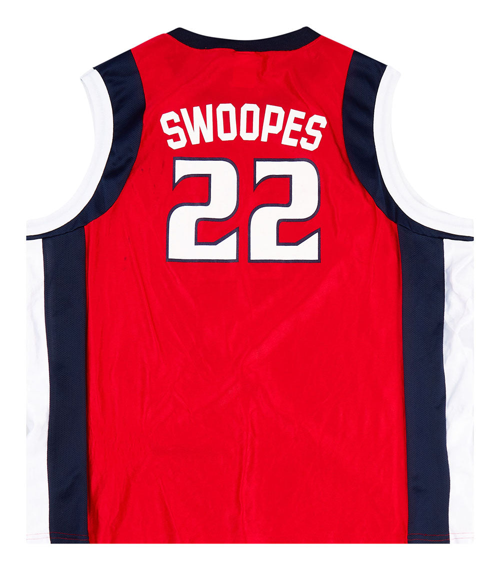 1997-02 HOUSTON COMETS SWOOPES #22 CHAMPION JERSEY (AWAY) WOMENS (L)