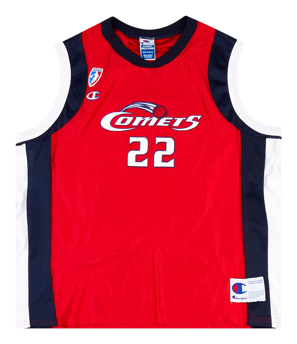 1997-02 HOUSTON COMETS SWOOPES #22 CHAMPION JERSEY (AWAY) WOMENS (L)
