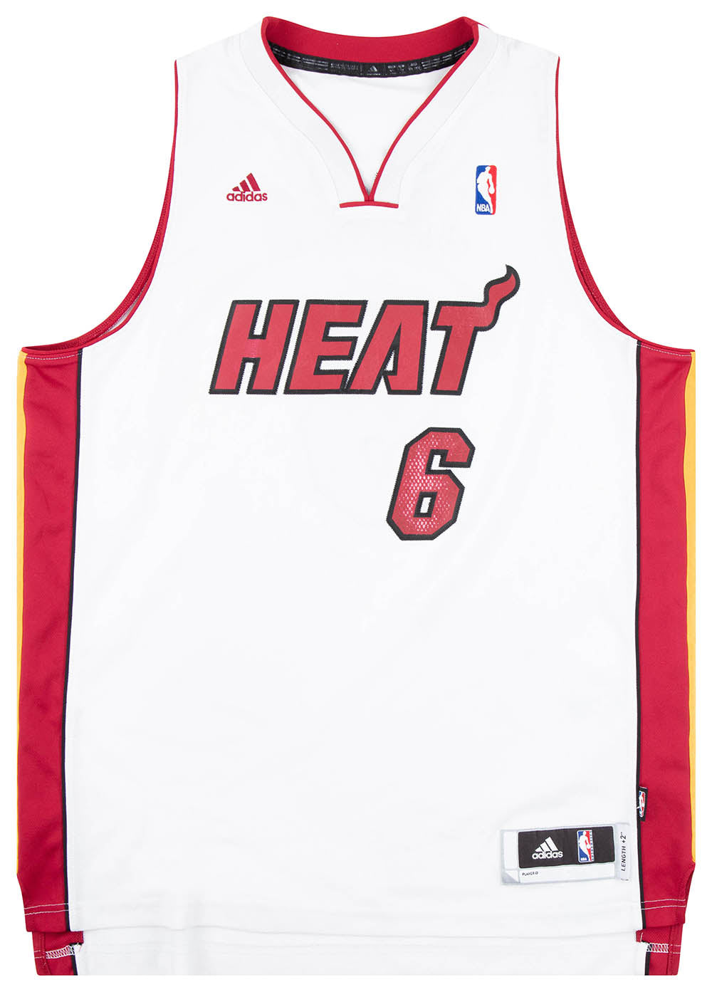 Miami Heat Basketball Jersey 2010/11 by Adidas – Lebron 6 - SportingPlus -  Passion for Sport