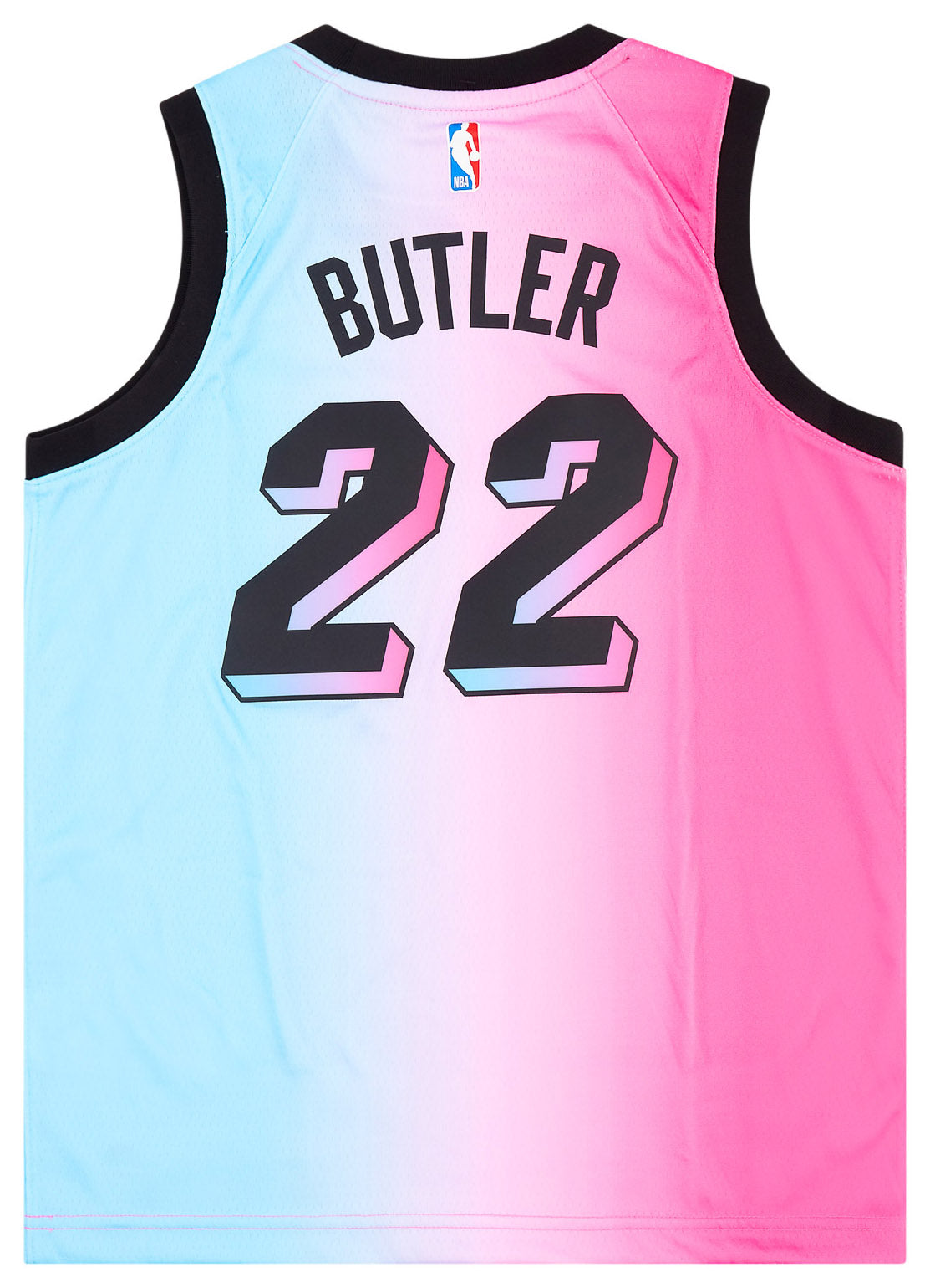 Miami Heat Jimmy Butler 22 Nba 2020 New Arrival Pink Blue Jersey