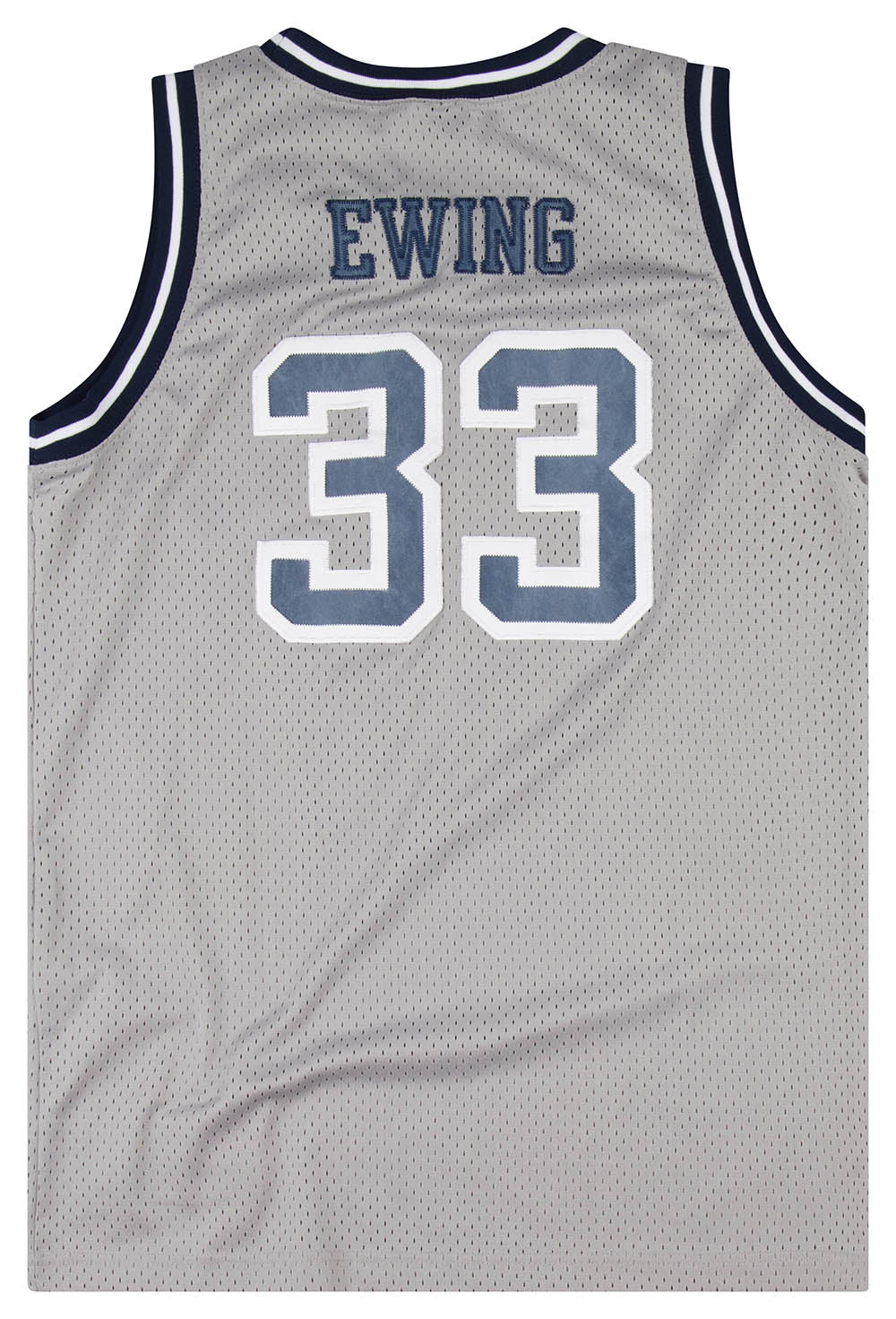 NCAA Basketball Jersey Georgetown Hoyas Gray #33 Patrick Ewing