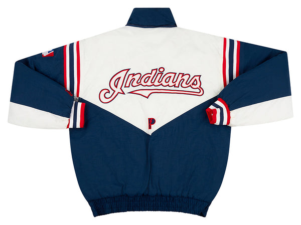 1990's CLEVELAND INDIANS PRO PLAYER RAIN COAT M - Classic American