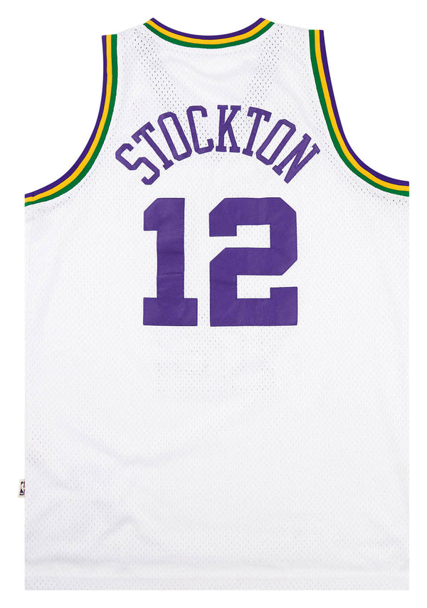 adidas John Stockton Utah Jazz NBA Throwback Swingman Mountains