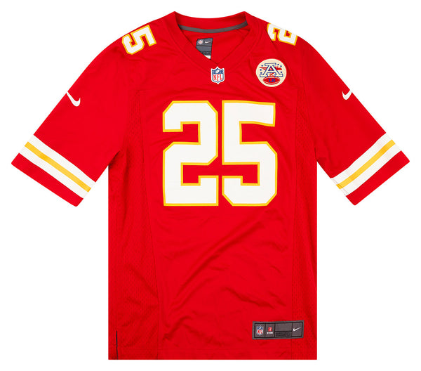 2012-16 KANSAS CITY CHIEFS CHARLES #25 NIKE GAME JERSEY (HOME) M - Classic  American Sports