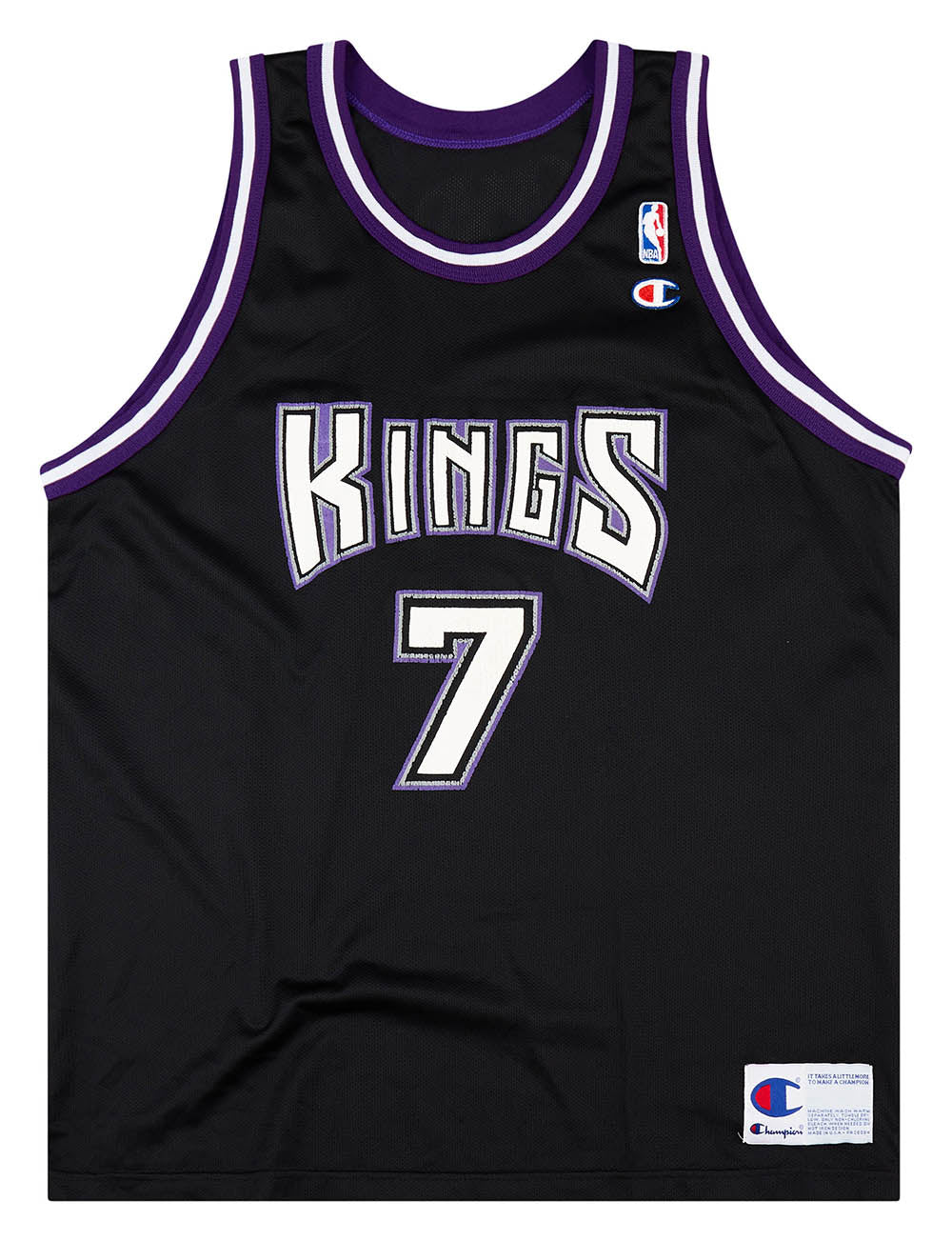 90's Bobby Hurley Sacramento Kings Champion NBA Jersey Size 48 – Rare VNTG