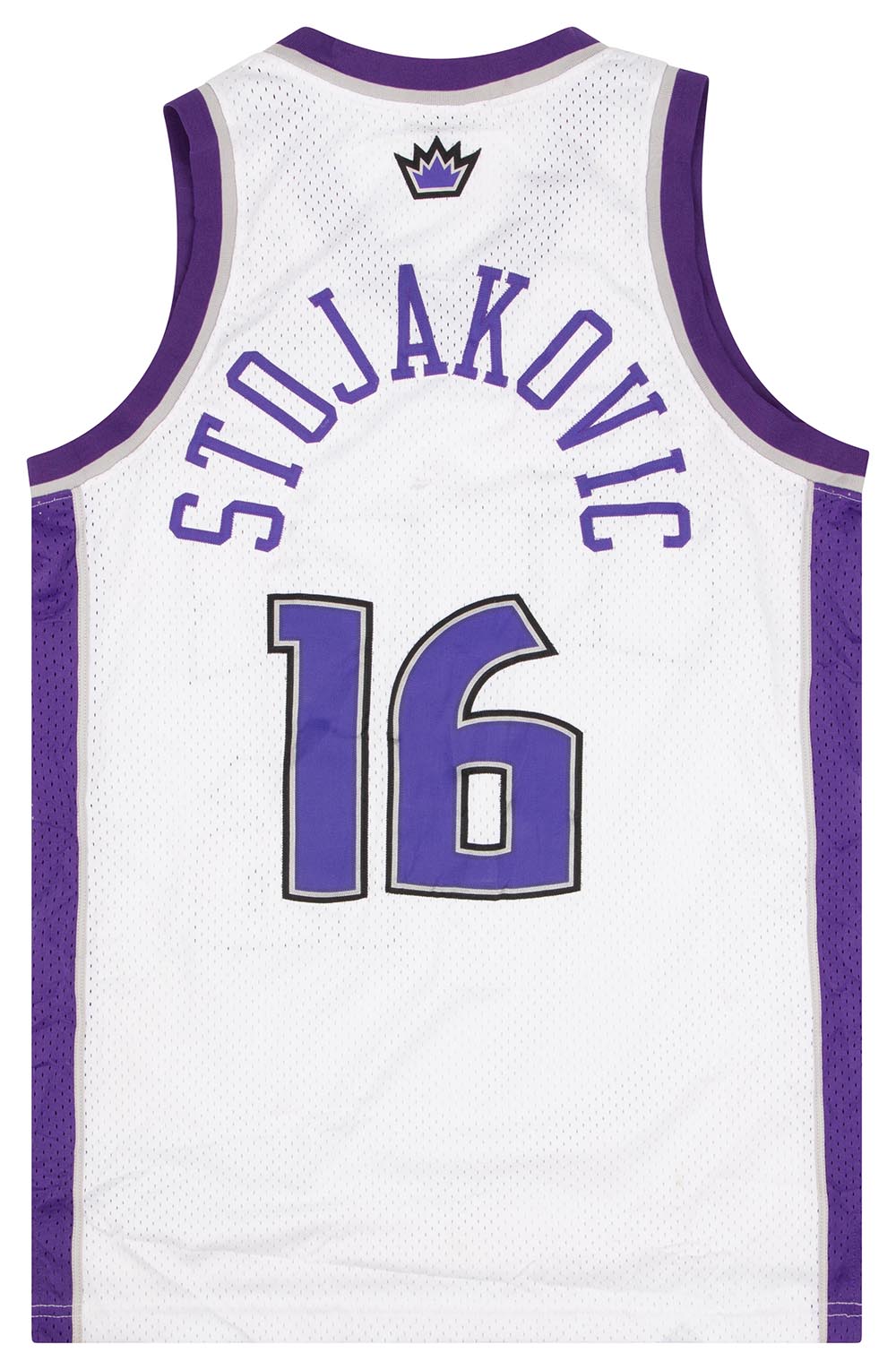 NBA, Shirts, Peja Stojakovic Sacramento Kings Basketball Jersey Vintage  Medium Nba White