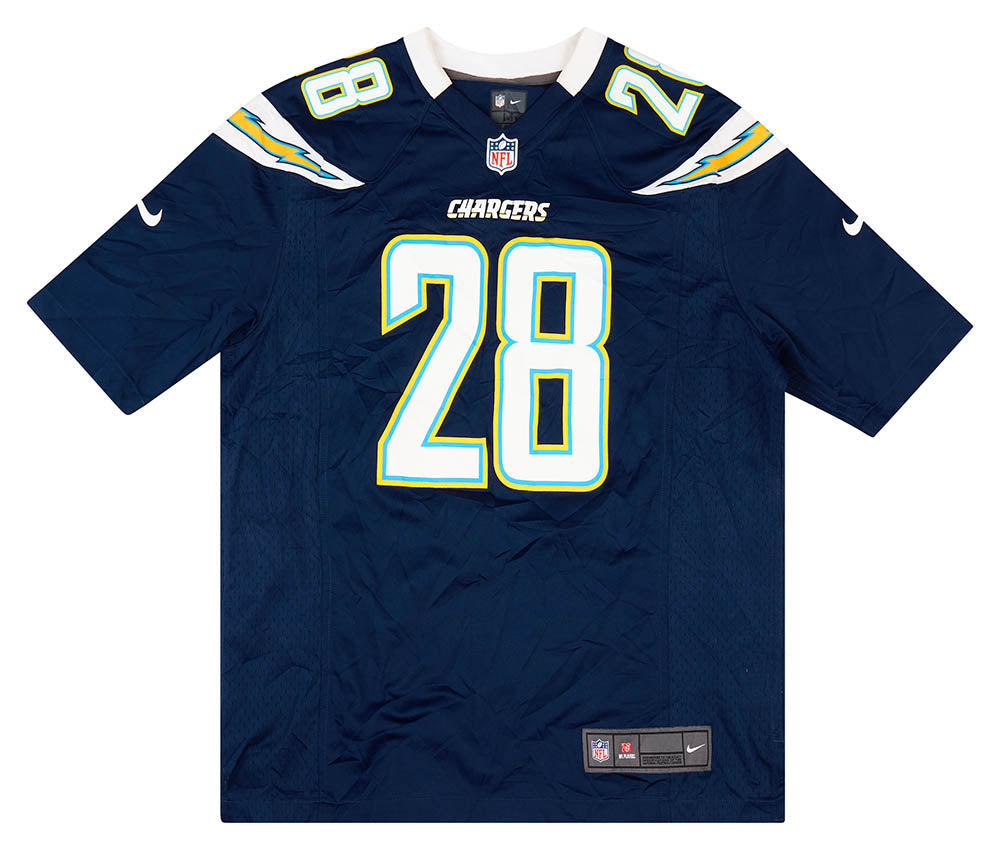 2015 SAN DIEGO CHARGERS GORDON #28 NIKE GAME JERSEY (HOME) M - Classic  American Sports