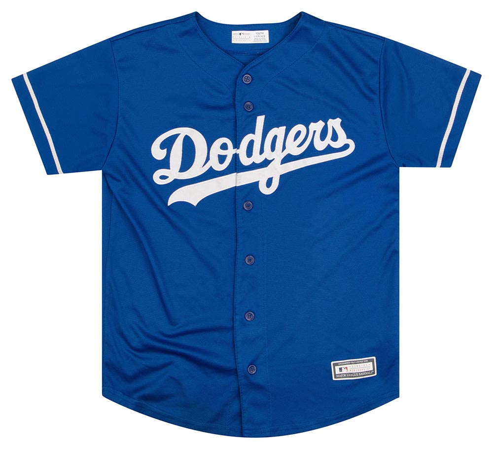LOS ANGELES LA DODGERS Baseball #22 CLAYTON KERSHAW T-SHIRT Sz YOUTH Large