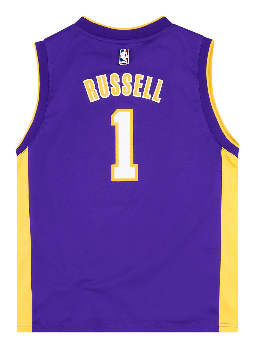 2015-17 LA LAKERS RUSSELL #1 ADIDAS JERSEY (AWAY) Y